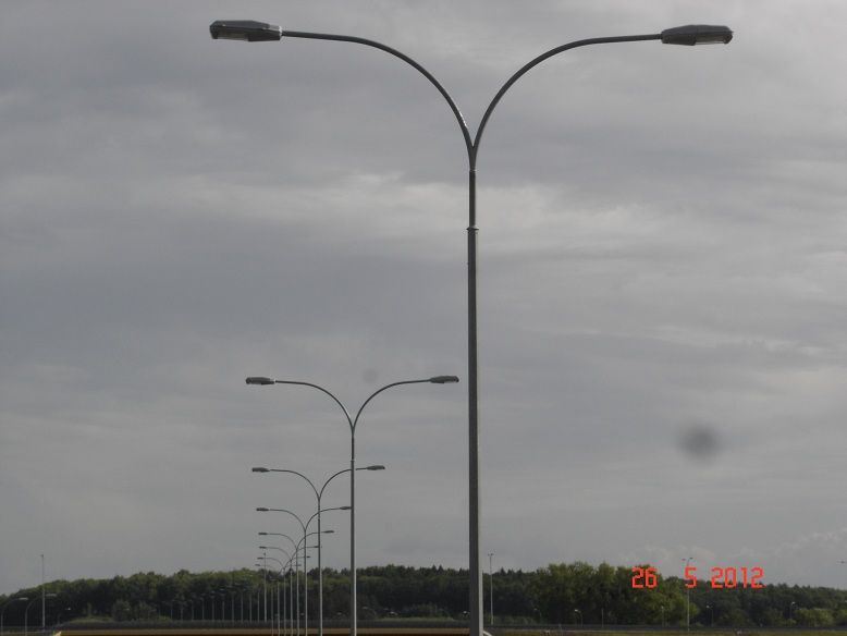 Onyx na Autostradzie A1, widok z wiaduktu.