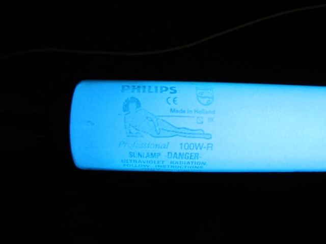 Świetlówka 100 W z solarium