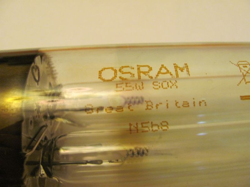 Lampa SOX 55 W OSRAM