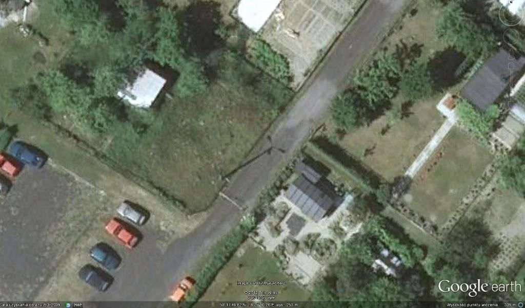 Oprawy widziane z satelity