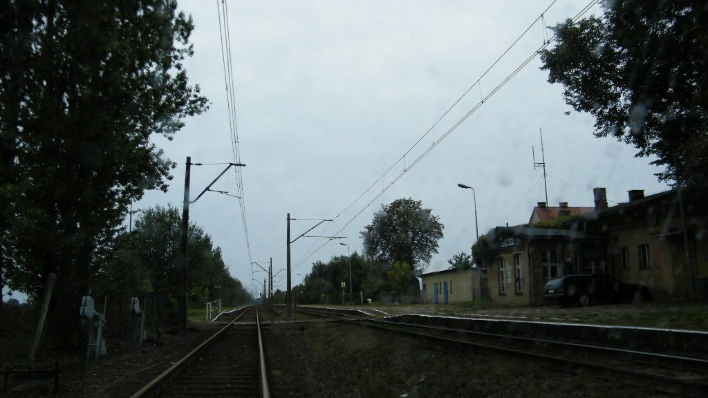 Powiat Kluczborski - wieś Łowkowice - oświetlenie